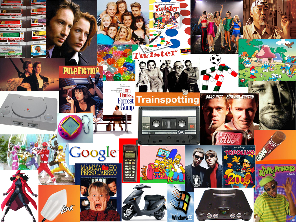 Risultati immagini per anni 90